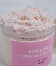 Load image into Gallery viewer, Rose Quartz Foaming Body Scrub
