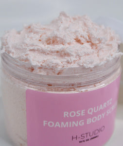 Rose Quartz Foaming Body Scrub